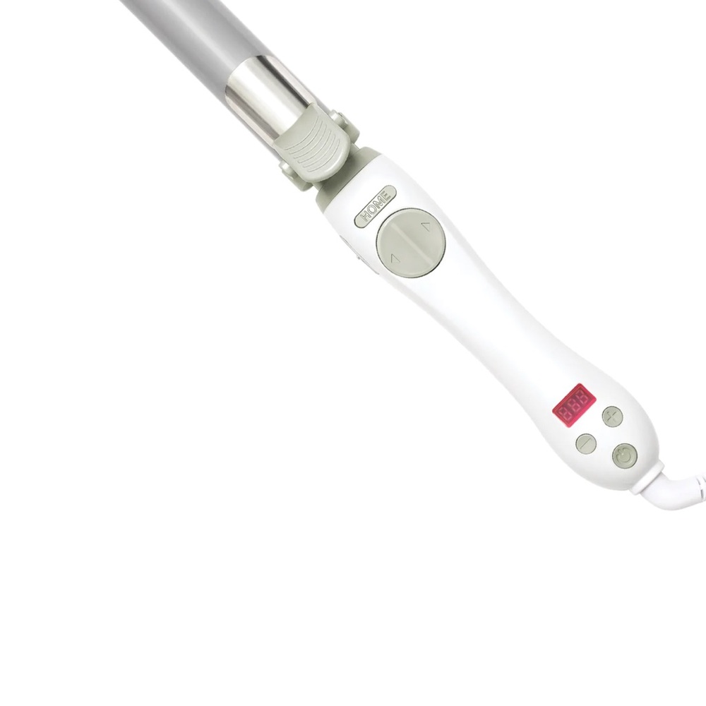 COPY - BEACHWAVER® S1 DUAL VOLTAGE WHITE ROTATING CURLING IRON 1 inch size